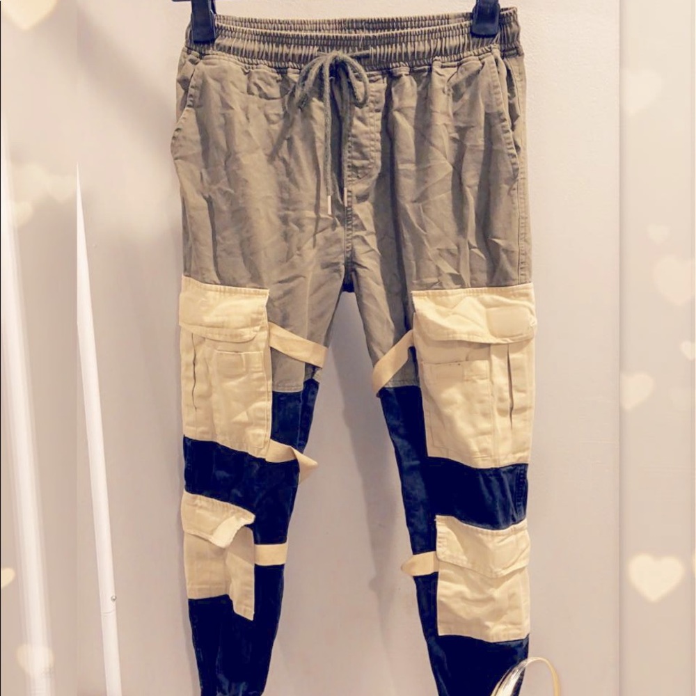 MULTICOLORED SLIM fit joggers